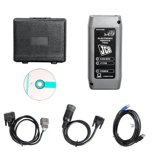 JCB Electronic Service Tool diagnostic interface SM4.1.45.3 Multi-langauge