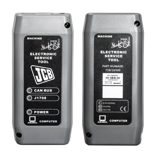 JCB Electronic Service Tool diagnostic interface SM4.1.45.3 Multi-langauge