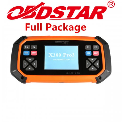 OBDSTAR X300 PRO3 Key Master Full Package Configuration Support Toyota G & H Chip All Keys Lost