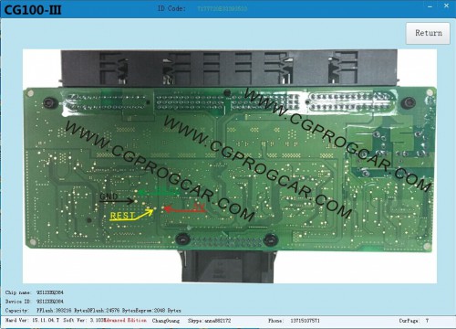 V5.1.3.0 CG100 PROG III Airbag Restore Devices including All Function of Renesas SRS and XC236x FLASH