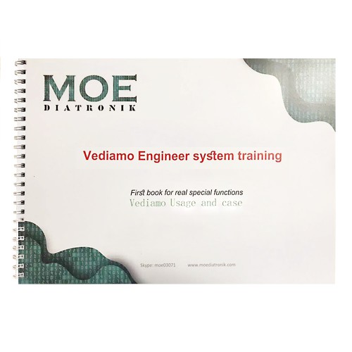 Buy Moe Diatronic Vediamo Engineer System Training Book Vediamo Usage and Case get 1 Free Book for XENTRY+DAS