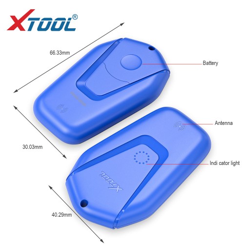 XTOOL X100 PAD3 Plus KS-1 Key Emulator for Toyota/Lexus/VW/BMW Key Programming and All Key Lost