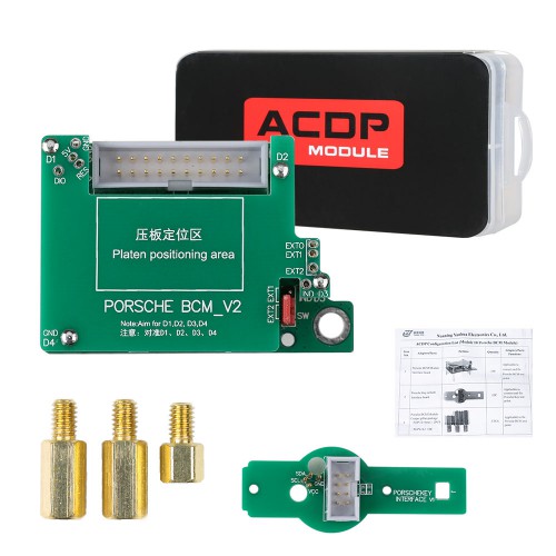 Yanhua Mini ACDP Module 10 Porsche BCM Key Programming Support Add Key & All Key Lost from 2010-2018