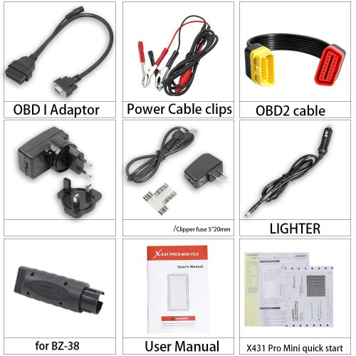 Launch X431 Pro Mini V3.0 WIFI/Bluetooth Full ECU Diagnostic Tool