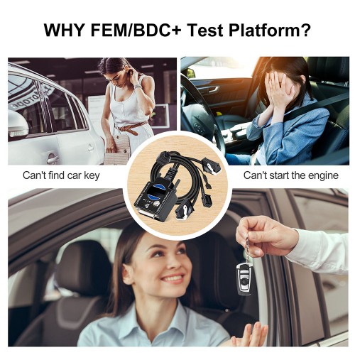 [US/UK/EU No Tax] GODIAG BMW FEM/BDC F20 F30 F35 X5 X6 I3 Test Platform Work with Xhorse VVDI2/Key Tool Plus Pad, Autel IM608, CGDI BMW etc