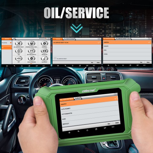 OBDSTAR X200 Pro2 Oil Reset Tool For Oil Reset/ TPS/ EPB/ ABS bleed/ Battery match/ Steering Angle reset/ DPF/ Gear Learning