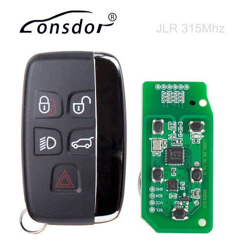 (In Stock) Lonsdor Smart Key for 2015 to 2018 Jaguar Land Rover 315MHz/ 433MHz with Key Shell works with K518ISE K518S