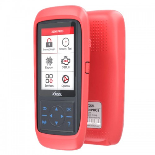 XTOOL X100 PRO3 Auto Key Programmer Add 7 Special Functions ABS, TPS, EPB, SAS, Oil reset, eps and Throttle Relearn Than X100 PRO2