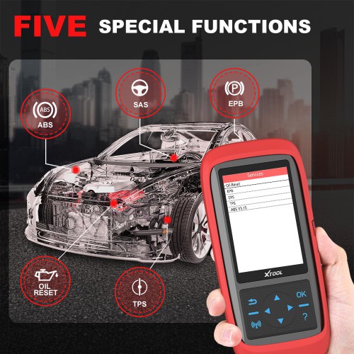 XTOOL X100 PRO3 Auto Key Programmer Add 7 Special Functions ABS, TPS, EPB, SAS, Oil reset, eps and Throttle Relearn Than X100 PRO2