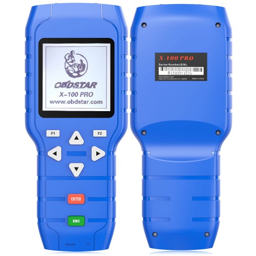 OBDSTAR X-100 PRO Key Programmer (C+D) Type for IMMO+Odometer+OBD Software Get Free PIC and EEPROM 2-in-1 Adapter