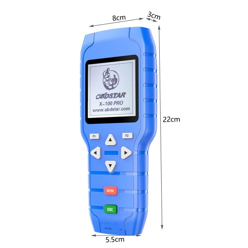 OBDSTAR X-100 PRO Key Programmer (C+D) Type for IMMO+Odometer+OBD Software Get Free PIC and EEPROM 2-in-1 Adapter