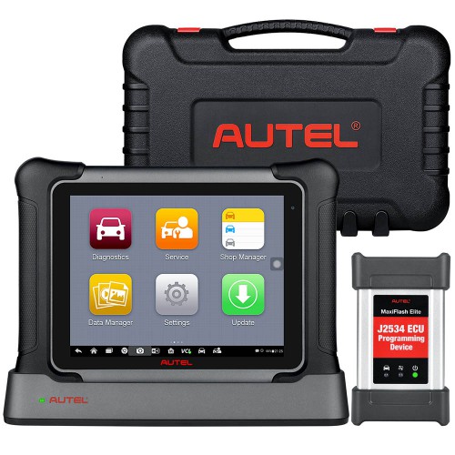 Autel Maxisys Elite II Bi-Directional Diagnostic Scanner with J2534 ECU Programming Support 38+ Service Functions