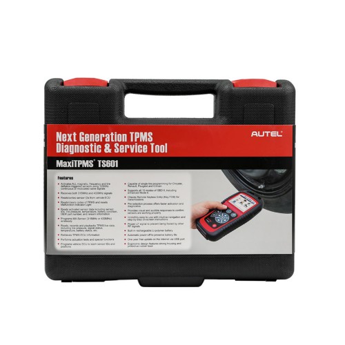 Autel MaxiTPMS TS601 TPMS Diagnostic and Service Tool with TPMS Decoder Relearn Programming and Coding Free Update Lifetime