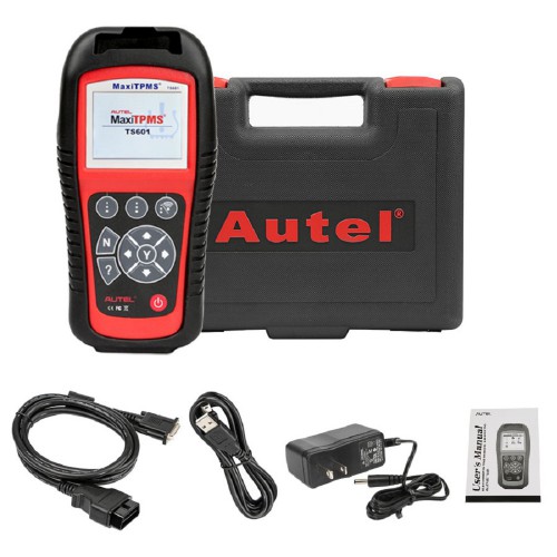 Autel MaxiTPMS TS601 TPMS Diagnostic and Service Tool with TPMS Decoder Relearn Programming and Coding Free Update Lifetime