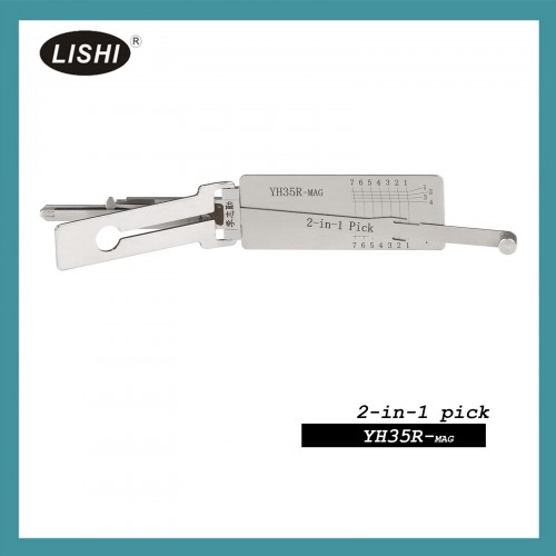 LISHI YH35R-MAG Flat milling Yamaha Motorcycle Right Slot 2-in-1 Tool