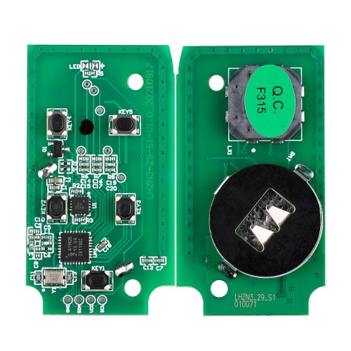 Lonsdor 2018-2021 JLR Key 315MHZ/433MHZ/ ID Can Be Modified/ RKE Function / PKE Function / Smart Start/ Emergency Start with Key Shell