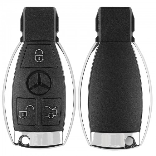 Benz Smart Key Shell 3 Buttons Single Battery