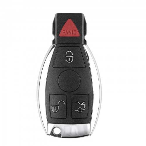 Benz Smart Key Shell 4 Buttons with the Plastic Logo