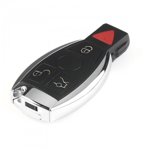 Benz Smart Key Shell 4 Buttons with the Plastic Logo