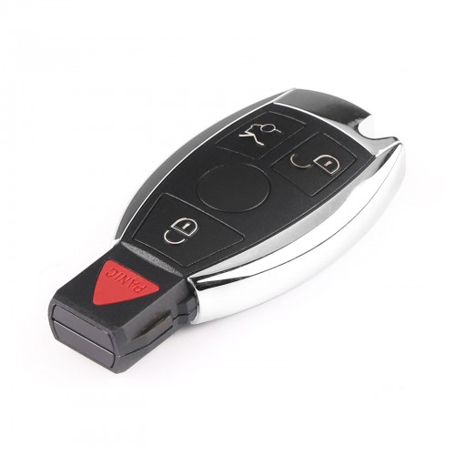 Benz Smart Key Shell 4 Buttons with the Plastic Logo