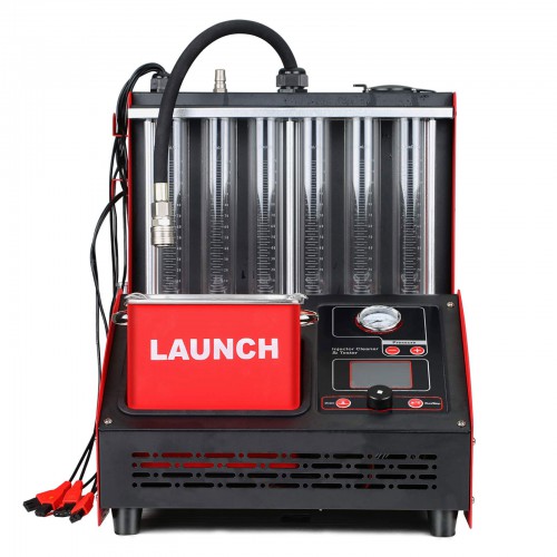 [US/UK/EU Ship No Tax] Launch CNC603A Fuel Injector Tester Ultrasonic Cleaner 4/6 Cylinder 220V/110V