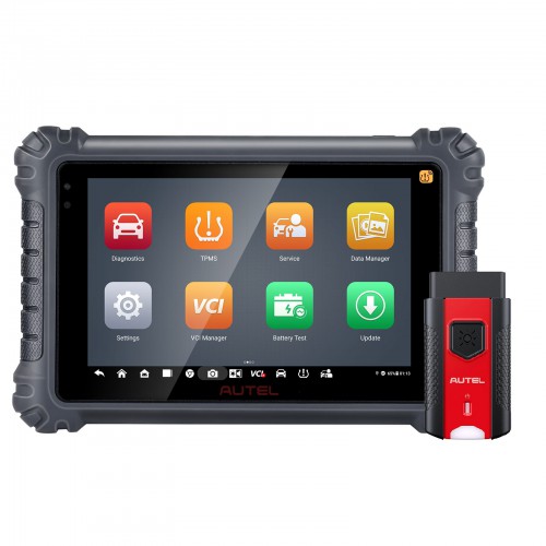 2024 Autel MaxiCOM MK906 Pro-TS Automotive TPMS Relearn Tool Support FCA SGW AutoAuth and VAG Guided Functions