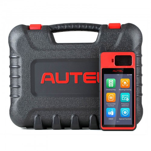 2024 Autel MaxiIM KM100 KM100E Universal Key Generator Kit with PLC 200 IMMO Learning Via OBD Lifetime Free Update Support Toyota 8A all keys lost