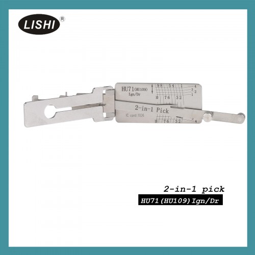 LISHI HU71 2 in 1 Auto Pick and Decoder for Land rover and Scania Heavy Truck