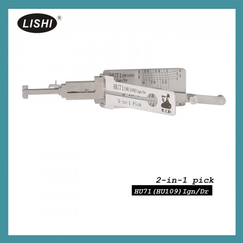 LISHI HU71 2 in 1 Auto Pick and Decoder for Land rover and Scania Heavy Truck