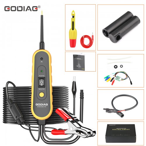 GODIAG GT103 Mini Pirt Electric Circuit Tester Vehicles Electrical System Diagnosis/ Fuel Injector Cleaning & Testing/ Relay Testing