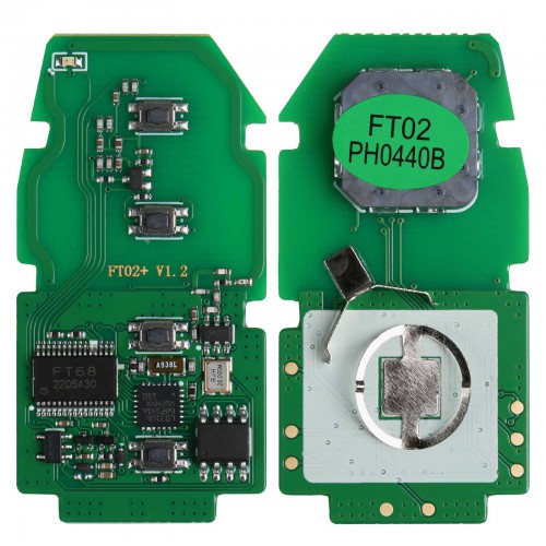 Lonsdor FT02 PH0440B V1.2 Toyota RAV4 Avalon Camry 2018-2021 Smart Key PCB 312/314/433 MHz Frequency Switchable for K518 KH100+ [Update FT11 H0410C]