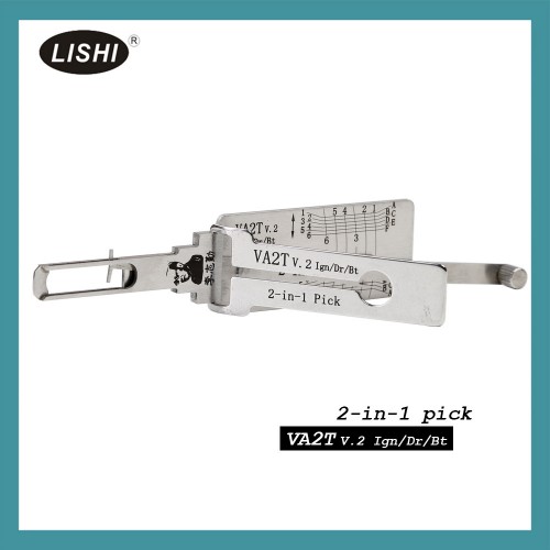 LISHI VA2T 2-in-1 Auto Pick and Decoder For Peugeot/Citroen