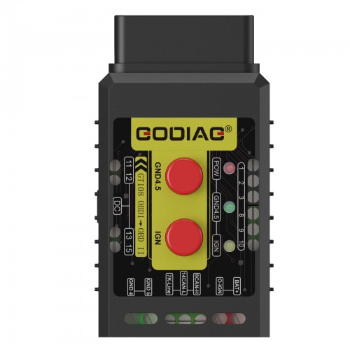 GODIAG GT108 Super OBDI-OBDII Universal Conversion Adapter For Cars, Trucks, Tractors, Mining Vehicles, Generators, Boats, Motorcycles