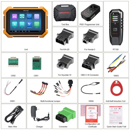 [2 Years Free Update] OBDSTAR X300 DP Plus C Package Full Version with MOTO IMMO Kits for Motorcycle Key Programming