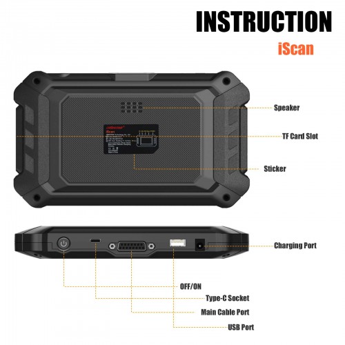 OBDSTAR iScan MV Agusta Intelligent Motorcycle Diagnostic Tool Portable Tablet Scanner