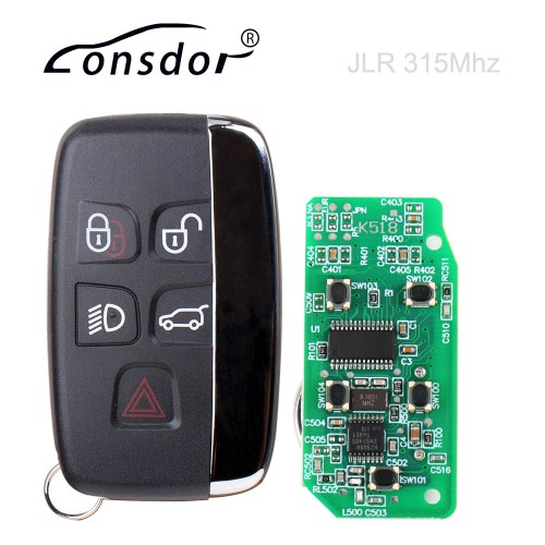 Lonsdor JLR 2015-2018 Land Rover& Jaguar Smart Key 315MHZ/433MHz 10pcs/lot