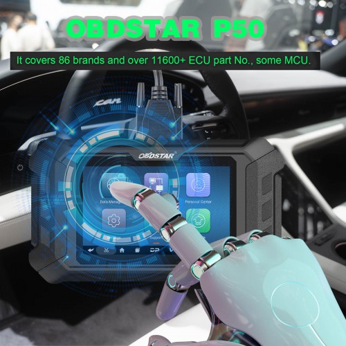 [Ship from US] OBDSTAR P50 Airbag Reset Tool SRS Reset Plus CAN FD Adapter Supports GM 2020-2022 and Hyundai Kia Toyota Airbag