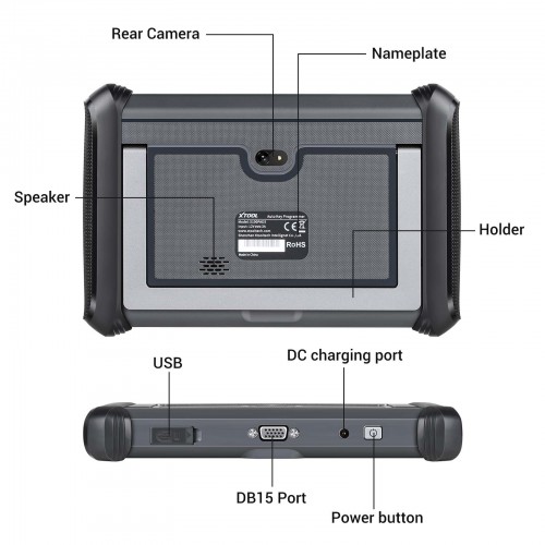 [No Tax] XTOOL X100 PADS Auto Key Programmer and Full system diagnostic Built-in CAN FD DOIP 23 Services Update of X100 PAD & PAD PLUS