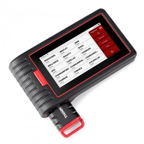 2024 THINKCAR ThinkScan Max 2 Full System Diagnostic with CAN-FD, FCA AutoAuth 28+ Resets, IMMO/ABS Bleeding/Crankshaft Relearn Lifetime Free Update