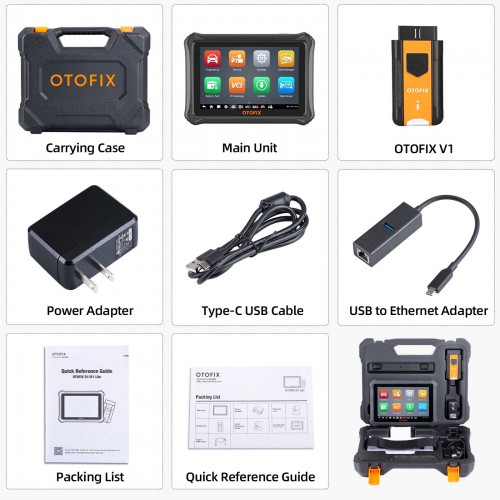 [US/UK/EU Ship] 2024 OTOFIX D1 Lite Bidirectional Scan Tool 38+ Services, CANFD & DoIP, All System Diagnoses Auto VIN Upgrade of MK808BT MK808