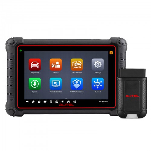 2024 Autel MaxiCOM MK900TS MK900-TS Wireless TPMS Diagnostic Tool with Android 11.0 OS Support DoIP/CAN FD Protocols Up of MS906TS MK808S-TS MX808S-TS