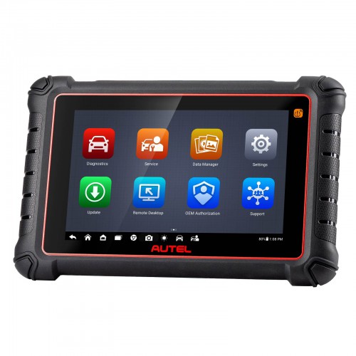 2024 Autel MaxiCOM MK900TS MK900-TS Wireless TPMS Diagnostic Tool with Android 11.0 OS Support DoIP/CAN FD Protocols Up of MS906TS MK808S-TS MX808S-TS