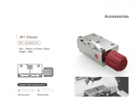 M1 Clamp XCMN01CH XCMN01 Support Type 22# key blank & 53# Key Blank for Xhorse Condor MINI,Condor Dolphin