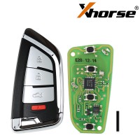 XHORSE XSKF20EN Knife Style Universal XS Series Smarty Remote With 4 Buttons for VVDI Key Tool VVDI2 5pcs/lot