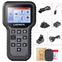 [US/EU Ship] LAUNCH CRT5011E TPMS Relearn Tool TPMS Sensor (315+433MHz) Read/Activate/Programming/Relearn/Reset,Key Fob Test Lifetime Free Update