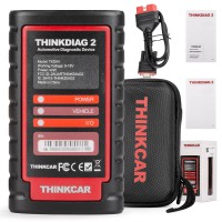 2024 THINKCAR Thinkdiag 2 All System Bidirectional Control for iOS & Android, Bluetooth with CAN-FD, AutoVIN 15+ Reset Functions, ECU Coding