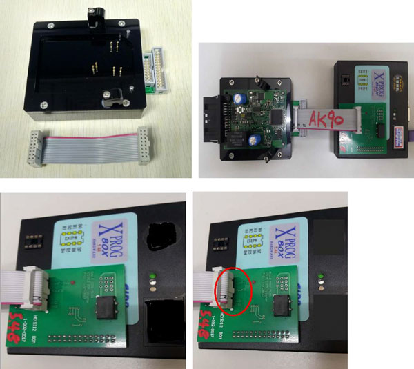 BMW EWS-4.3 & 4.4 IC Adaptor Working with X-PRO programmer