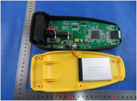 Auzone AT60 TPMS Tool Internal Display & Battery