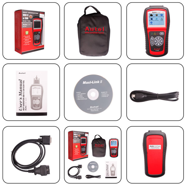 autel autolink al519 whole package