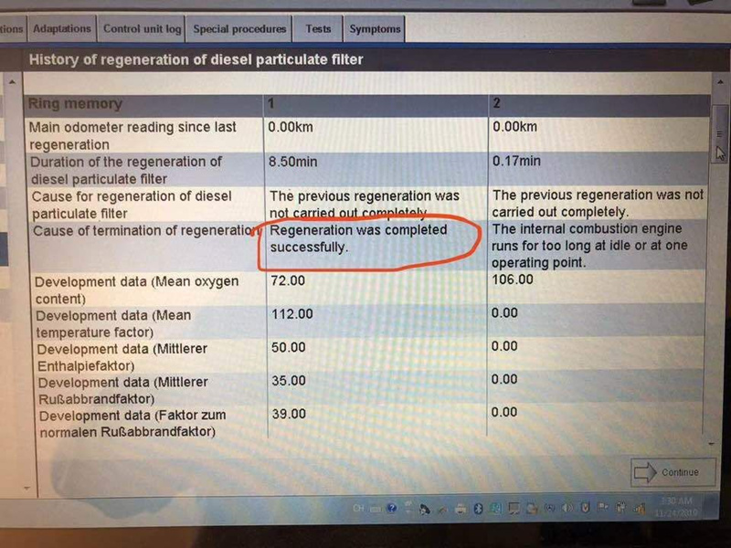 DPF Regeneration 